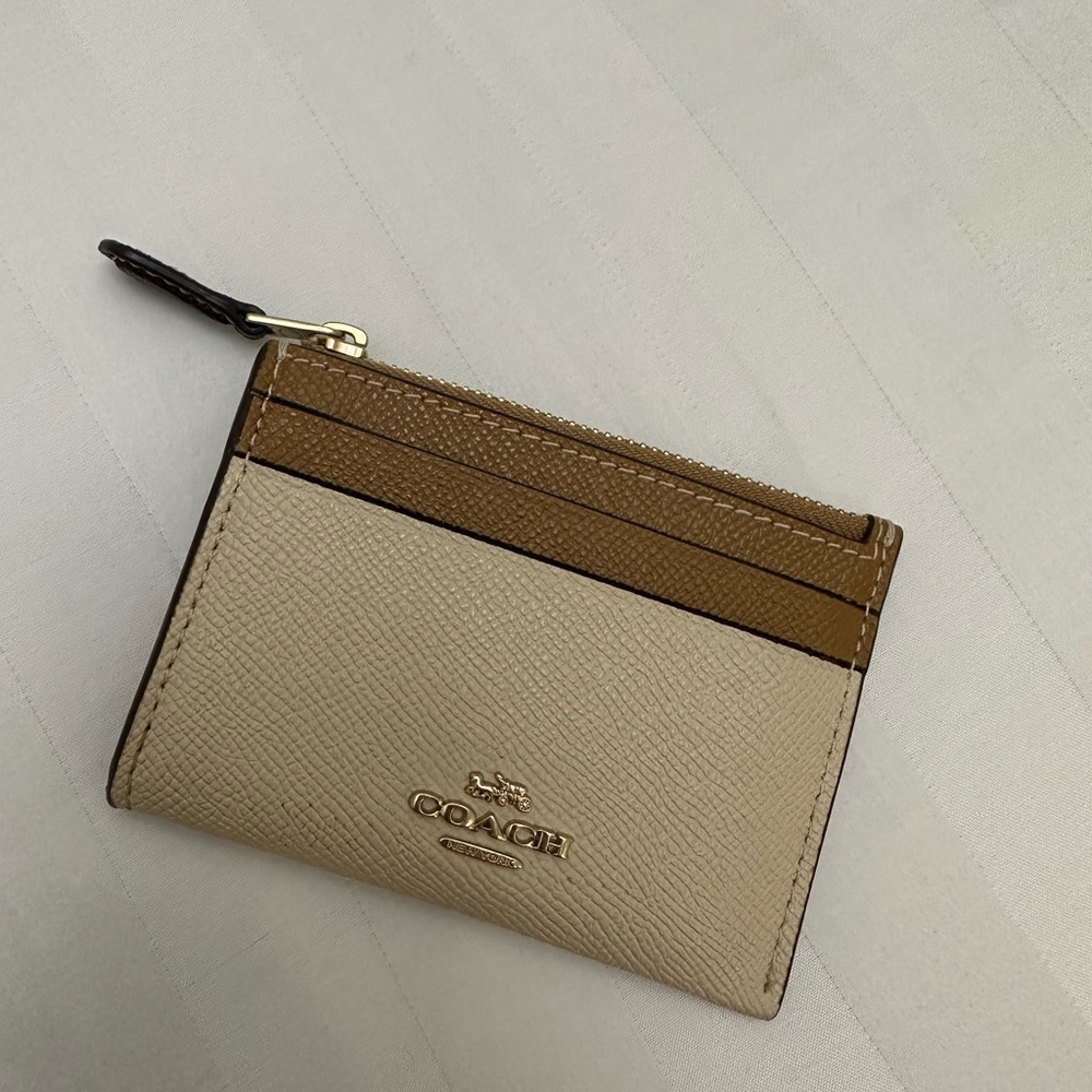 Coach mini skinny ID card holder